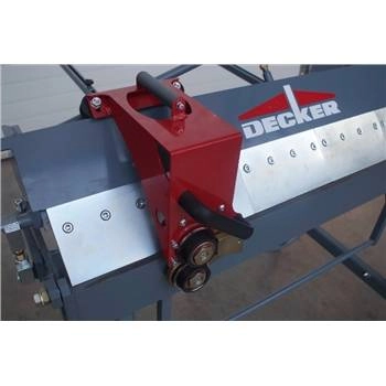Сегментный листогиб Decker S-1500/1,2мм с одной сегментной балкой