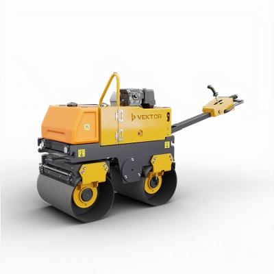 Виброкаток ручной двухвальцовый Vektor VRDR-800D