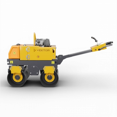 Виброкаток ручной двухвальцовый Vektor VRDR-800D