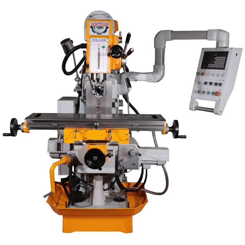 Универсальный фрезерный станок с цифровым измерением Proma FVX-125W