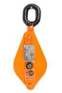 Блок монтажный однорольный с  ушком TOR HQG(L) K1-0,5 т с откидной щекой