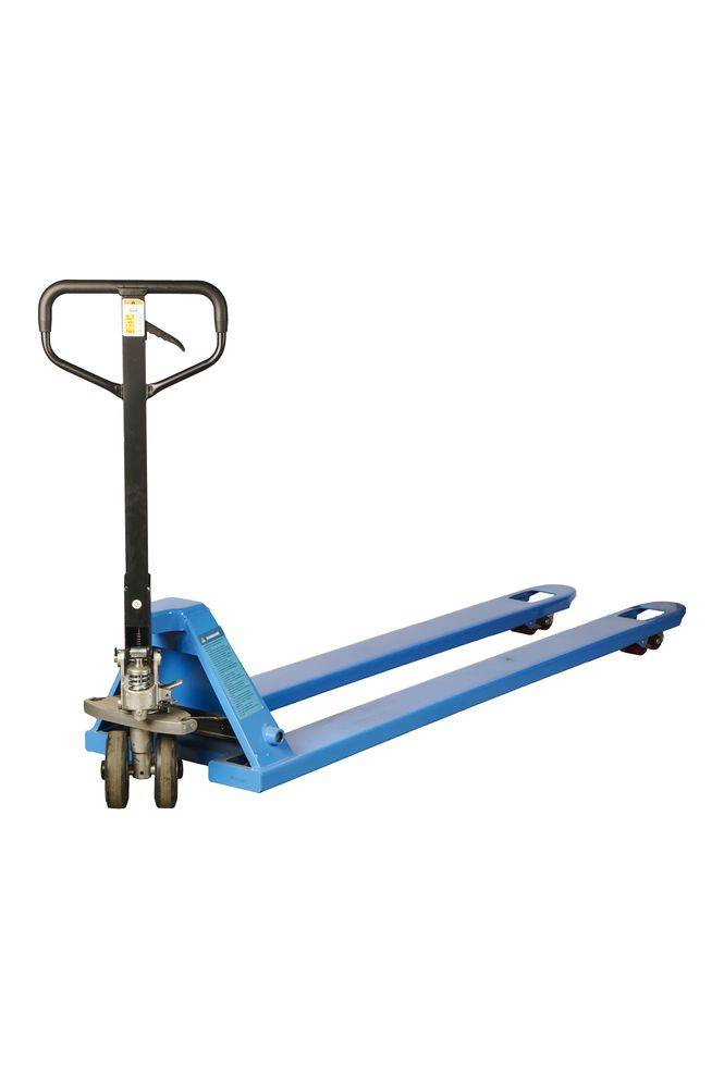 Тележка гидравлическая 2500 кг 2000 мм резиновые колеса TOR RHP