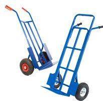 Тележка-трансформер ТТ-300, г/п 300кг. (2 колеса 
диам.250мм,2 колеса повортн.диам.160мм,лит.резина)