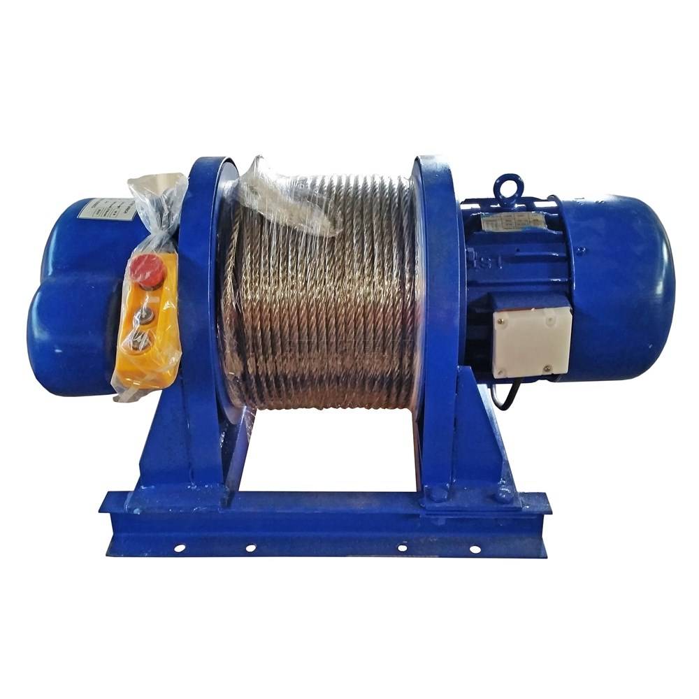 Лебедка электрическая TOR KDJ 1,5 т 100 м 380В PRO-T