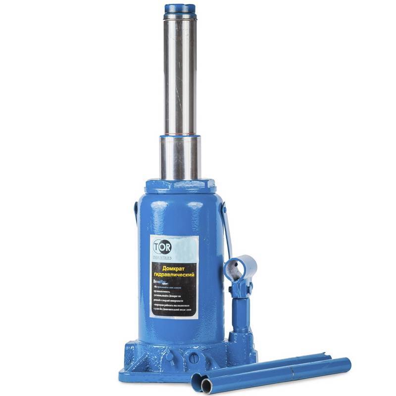 Домкрат гидравлический телескопический TOR ДГТ-10 г/п 10 т (2 уровня) (X)*