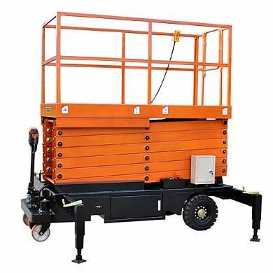 Самоходный подъемник ножничного типа GROST SPX F3-12000