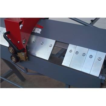 Сегментный листогиб Decker S-1500/1,2мм с одной сегментной балкой