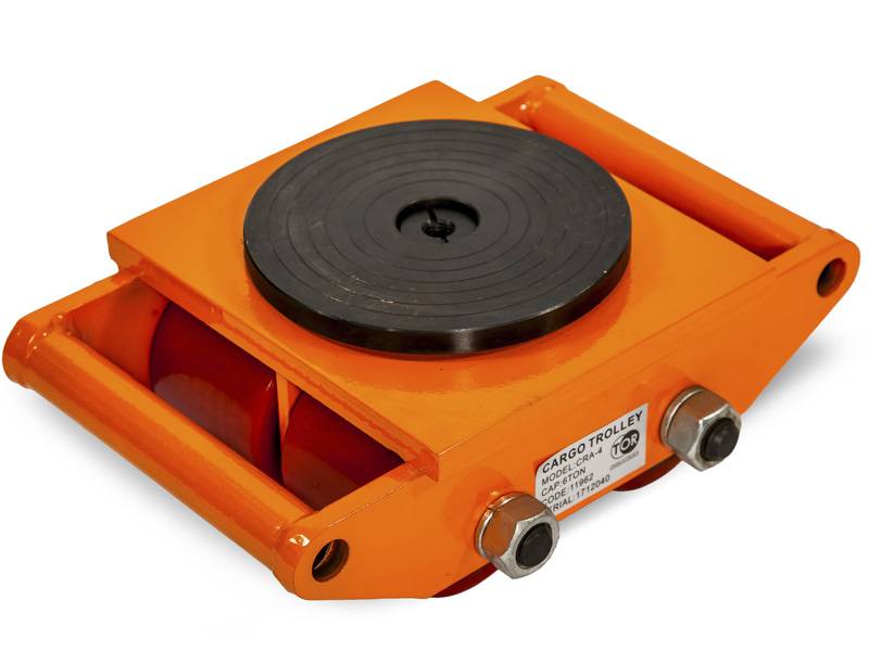 Роликовая платформа поворотная TOR CRA-4 г/п 6 т (T) (без ручки)*