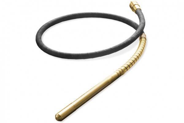 Гибкий вал с вибронаконечником для глубинных портативных вибраторов ZТ 35 мм 4,0 м