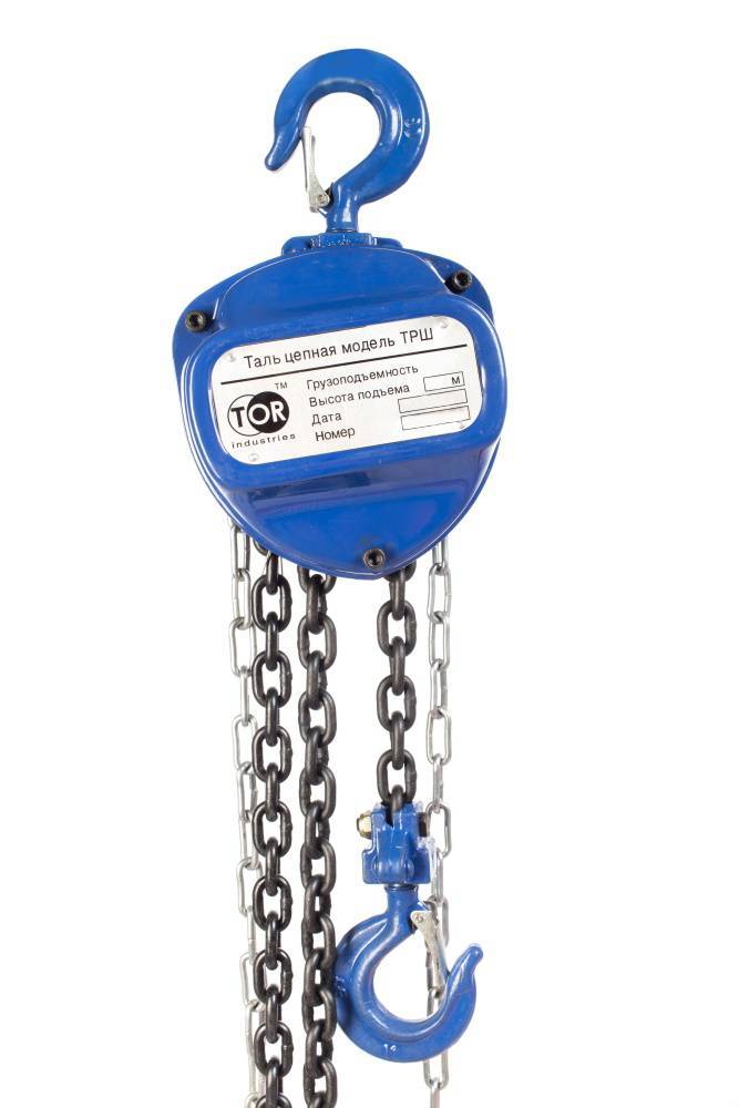Таль ручная шестеренная TOR ТРШ C 3ТХ3М