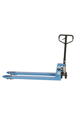 Тележка гидравлическая 2500 кг 1500 мм резиновые колеса TOR RHP