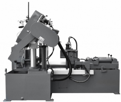 Автоматический двухколонный ленточнопильный станок Metal Master MSK-350