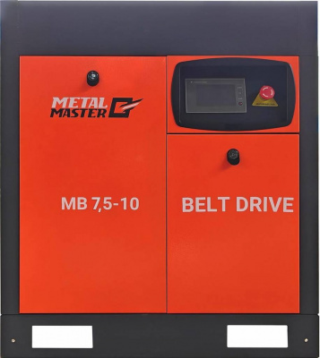 Винтовой компрессор ременным приводом Metal Master MB 7,5-10