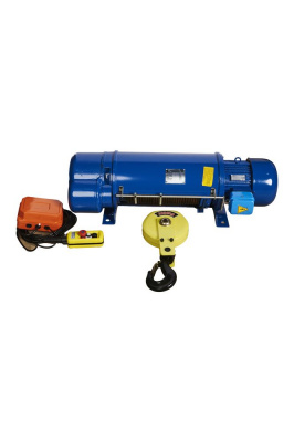 Таль стационарная на лапах  3,2т 12м 380В электрическая канатная TOR CD