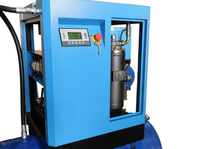 Винтовой электрический компрессор на ресивере CrossAir CA-0.7/8-RA