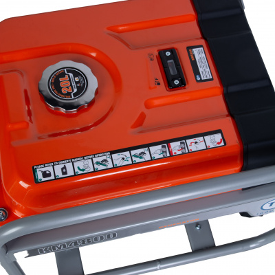 Генератор бензиновый 3,3 кВт 220В 16 л с ручным запуском TOR KM4800H