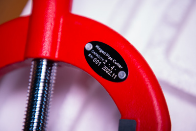 Труборез с хомутной защелкой TOR GH4S для стальных труб 2"- 4"