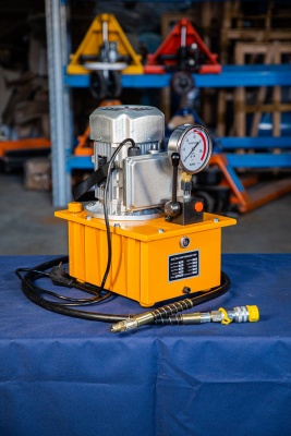 Насос электрогидравлический односторонний TOR HHB-630A 380В, 0,75кВт, 7л