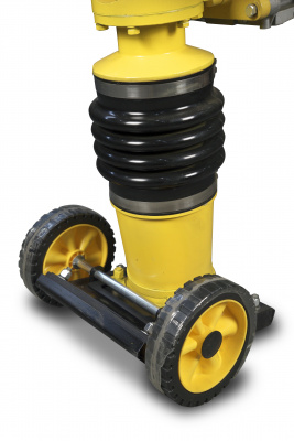 Вибротрамбовка TOR TM-80 78кг, 18,5кН Loncin колесный комплект