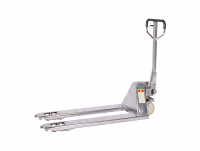 Тележка гидравлическая из нержавеющей стали 2500 кг 1150 мм нейлоновые колеса TOR WH-25S