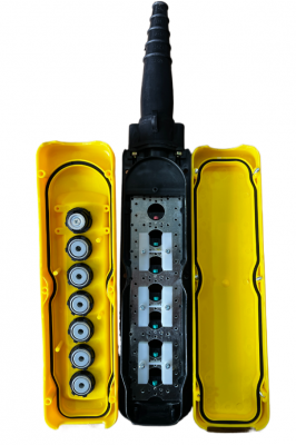 Пульт управления XAC-A6713Y для талей CD/HHBD (6 кнопок, 1 скорость, 380В)