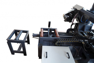 Автоматический ленточнопильный двухколонный станок METAL MASTER MSK-400E