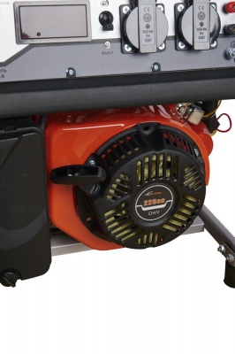 Генератор бензиновый 3,3 кВт 220В 16 л с электростартером и колесами TOR KM4800H