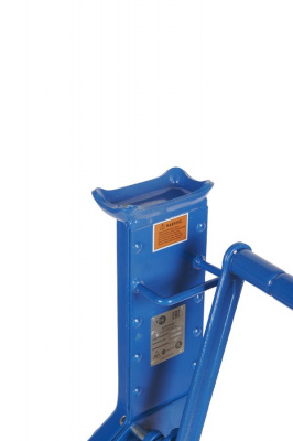 Домкрат реечный TOR ДР 10000 10 т с обрезиненной ручкой