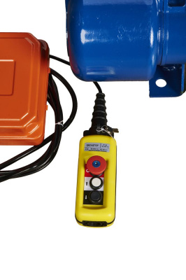 Таль стационарная на лапах  3,2т  6м 380В электрическая канатная TOR CD