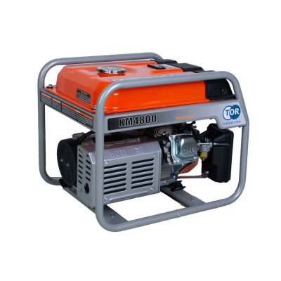Генератор бензиновый 3,3 кВт 220В 16 л с ручным запуском TOR KM4800H