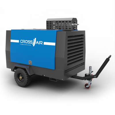 Дизельный стационарный компрессор Borey102-7BZ с ПЖД